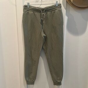 Savvi Army Green Sweatpants Joggers